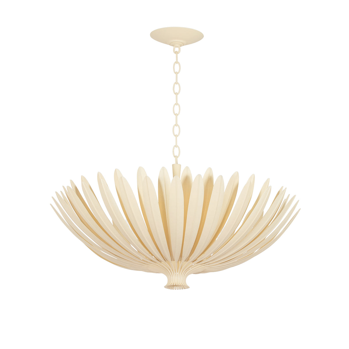 Yasmin Extra Large Pendant 35", Cream