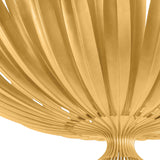 Yasmin Oversized Pendant 48", Gold Leaf