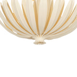 Yasmin Semi-Flush 18", Cream