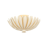 Yasmin Semi-Flush 18", Cream