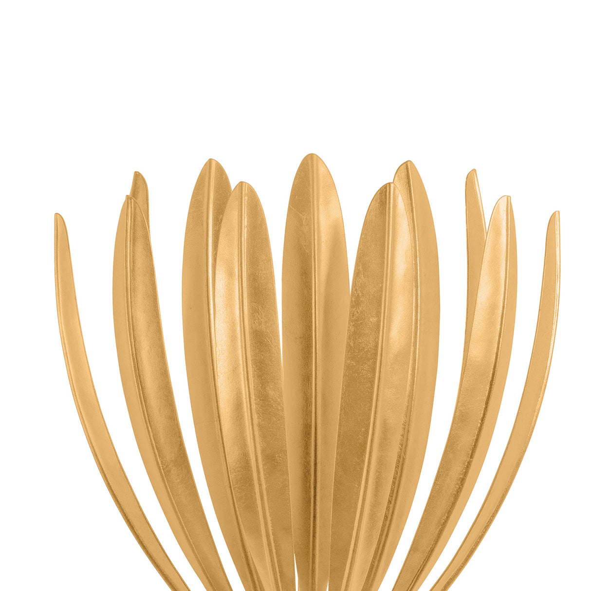 Yasmin Wall Sconce 13", Gold Leaf