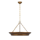 Dalina Large Pendant 24", Vintage Gilded Brass