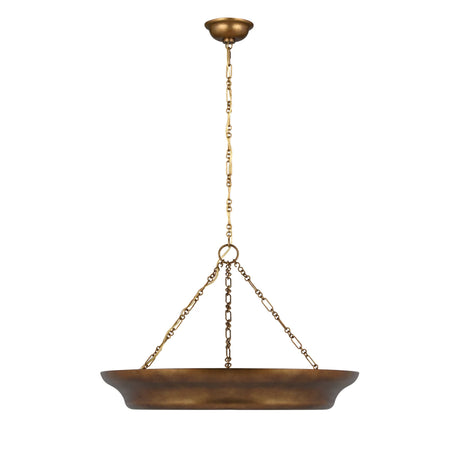 Dalina Large Pendant 24", Vintage Gilded Brass