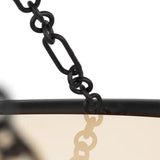 Dalina Large Pendant 24", Aged Iron