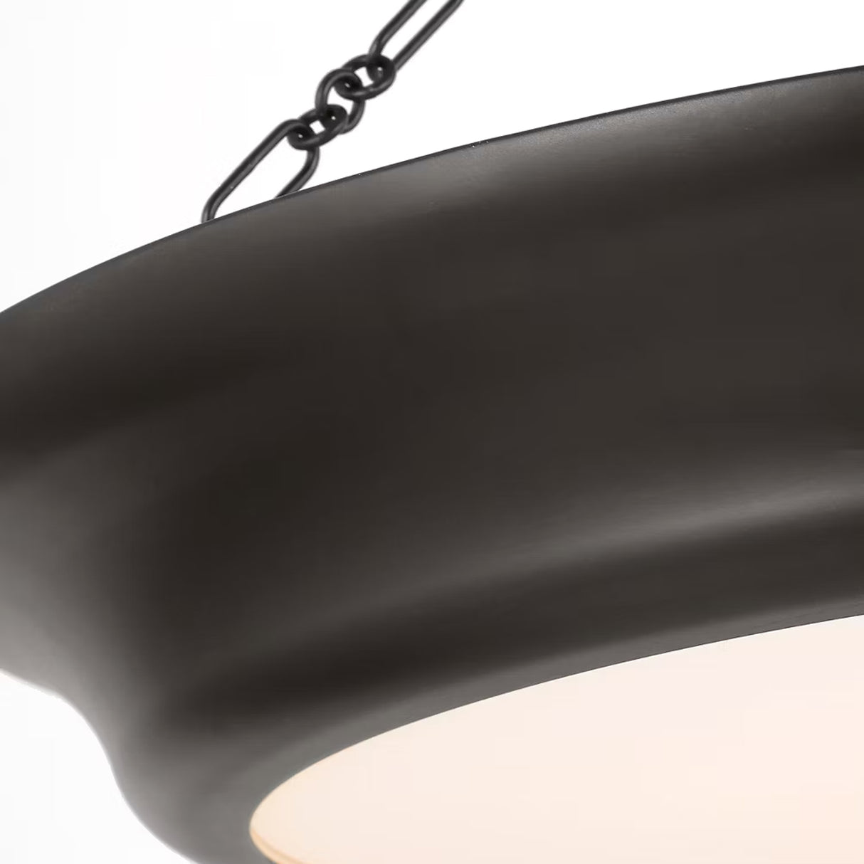 Dalina Large Pendant 24", Aged Iron