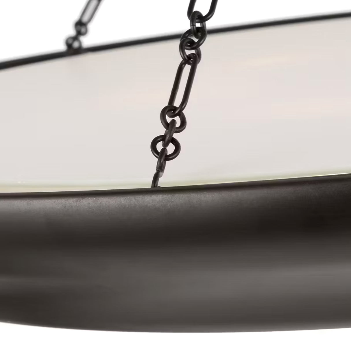 Dalina Extra Large Pendant 36", Aged Iron