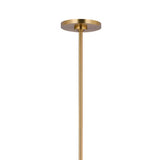 Jada Large Conical Pendant 24", Modern Brass