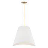 Jada Large Conical Pendant 24", Modern Brass