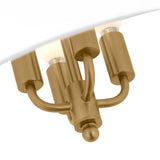 Jada Large Conical Pendant 24", Modern Brass