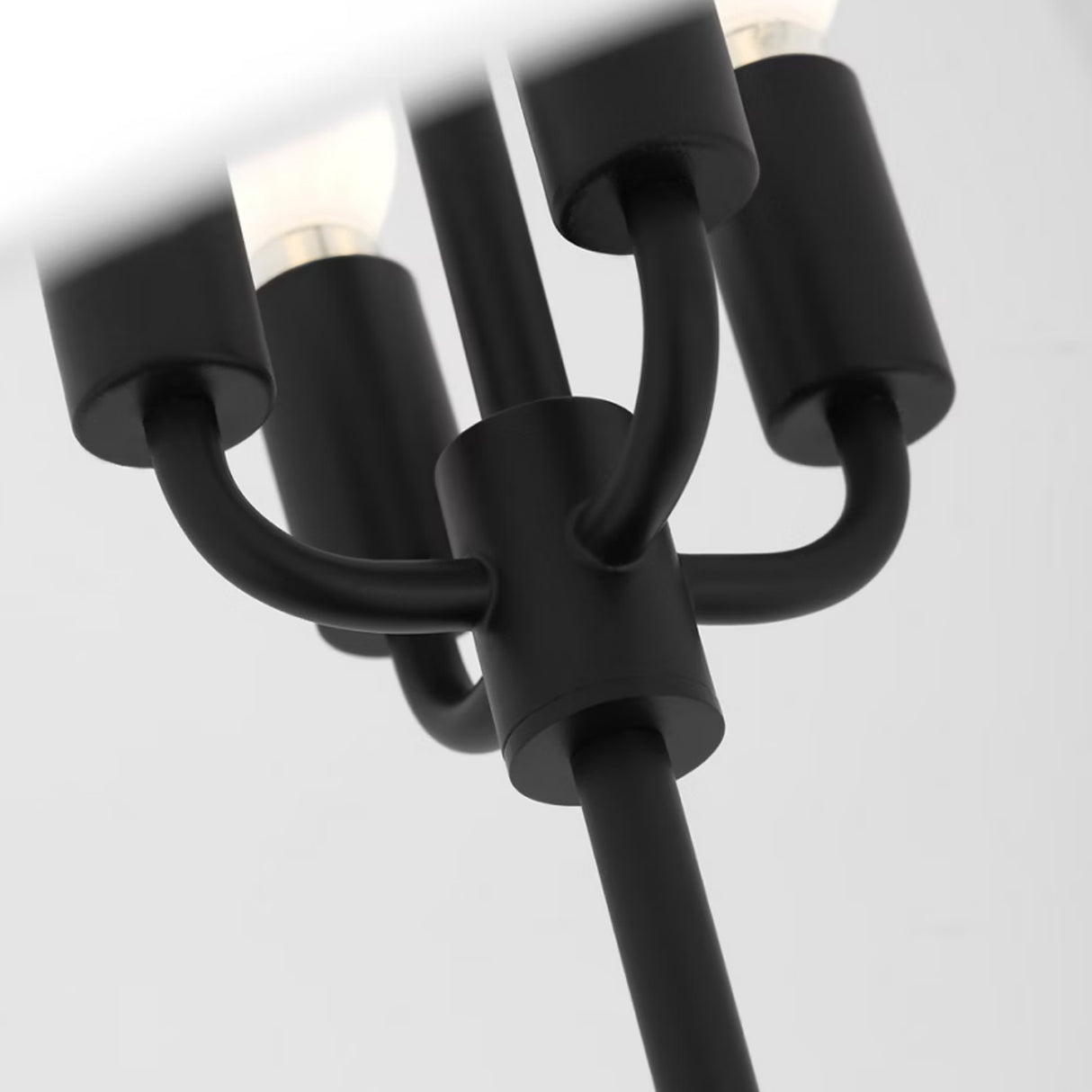 Jada Large Conical Pendant 24", Matte Black