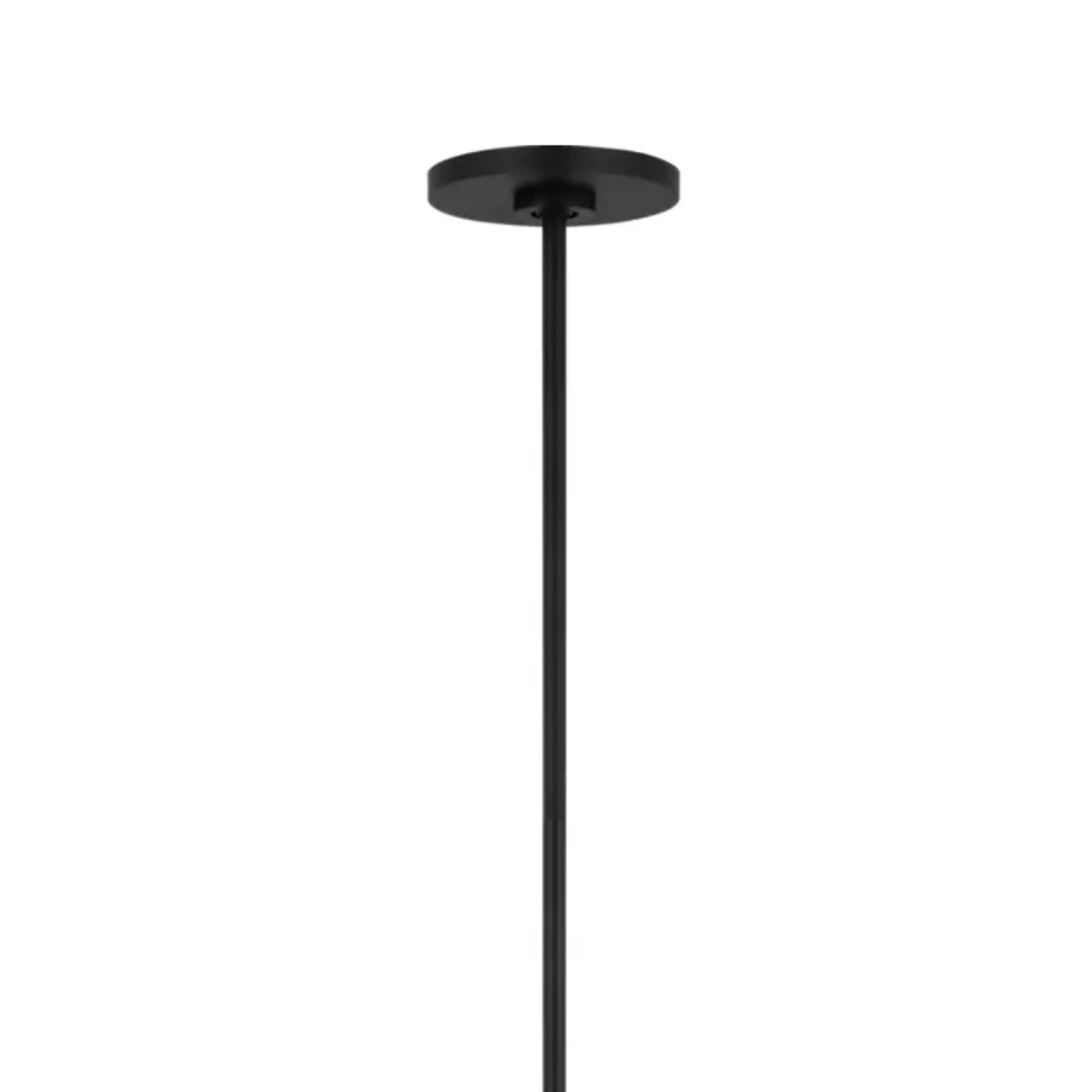 Jada Large Conical Pendant 24", Matte Black