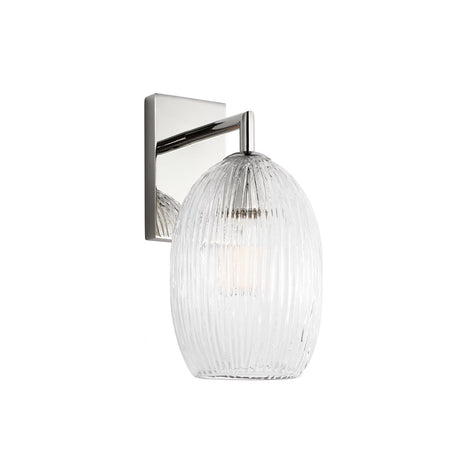 Fiora Wall Sconce 10", Polished Nickel