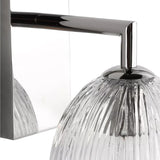 Fiora Wall Sconce 10", Polished Nickel