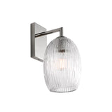 Fiora Wall Sconce 10", Polished Nickel