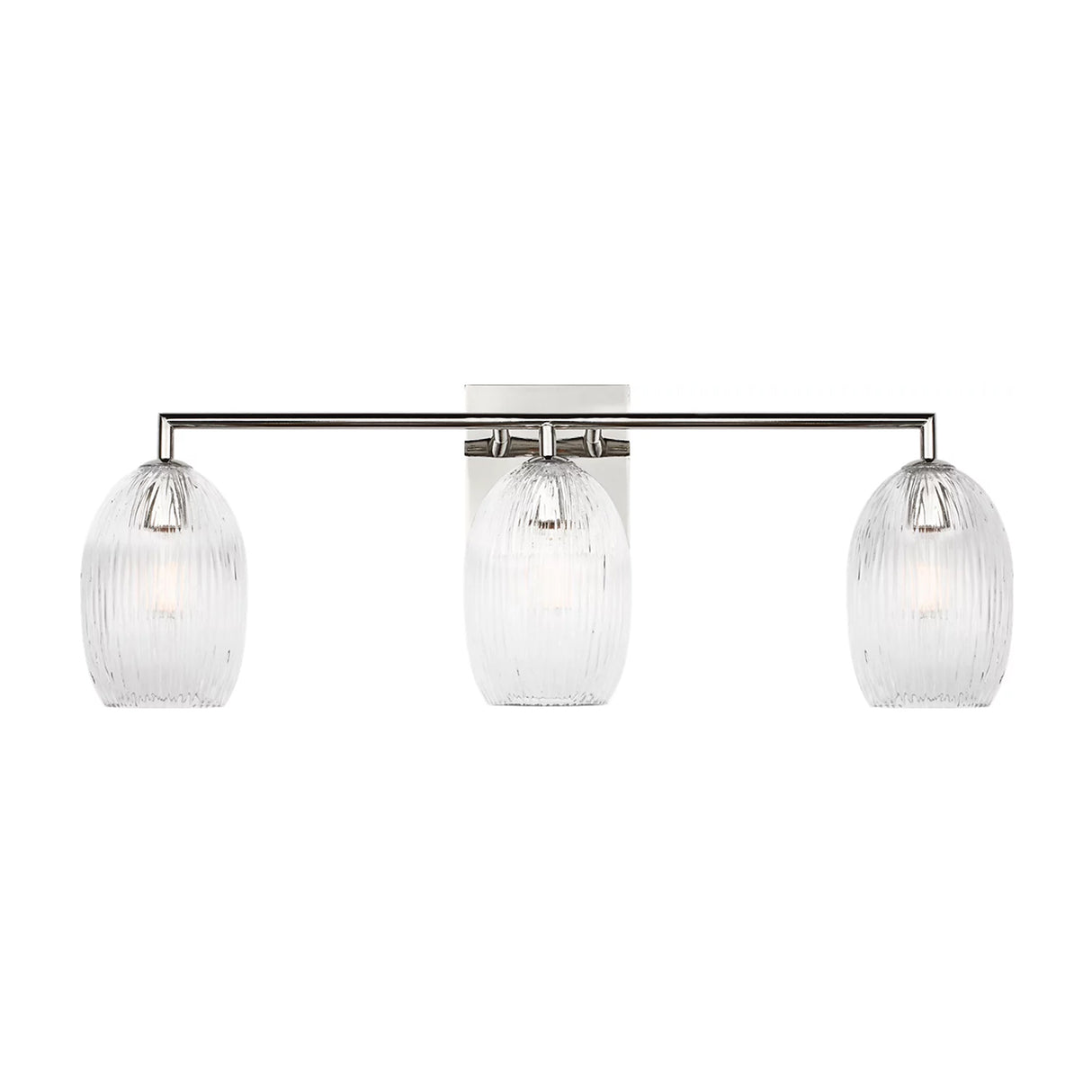Fiora 3 Light Vanity 27", Polished Nickel