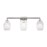Fiora 3 Light Vanity 27", Polished Nickel
