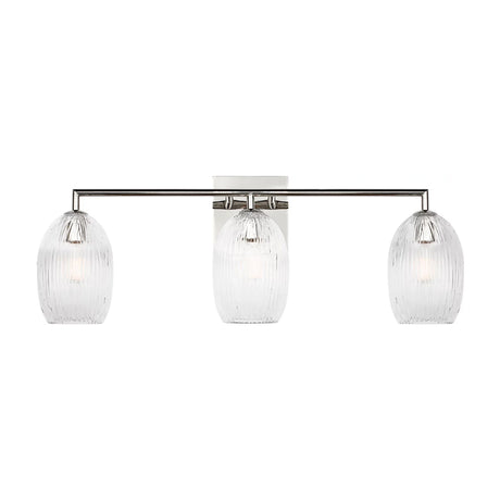 Fiora 3 Light Vanity 27", Polished Nickel
