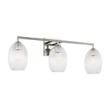 Fiora 3 Light Vanity 27", Polished Nickel