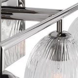 Fiora 3 Light Vanity 27", Polished Nickel