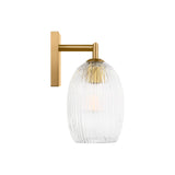 Fiora 2 Light Vanity 16", Modern Brass