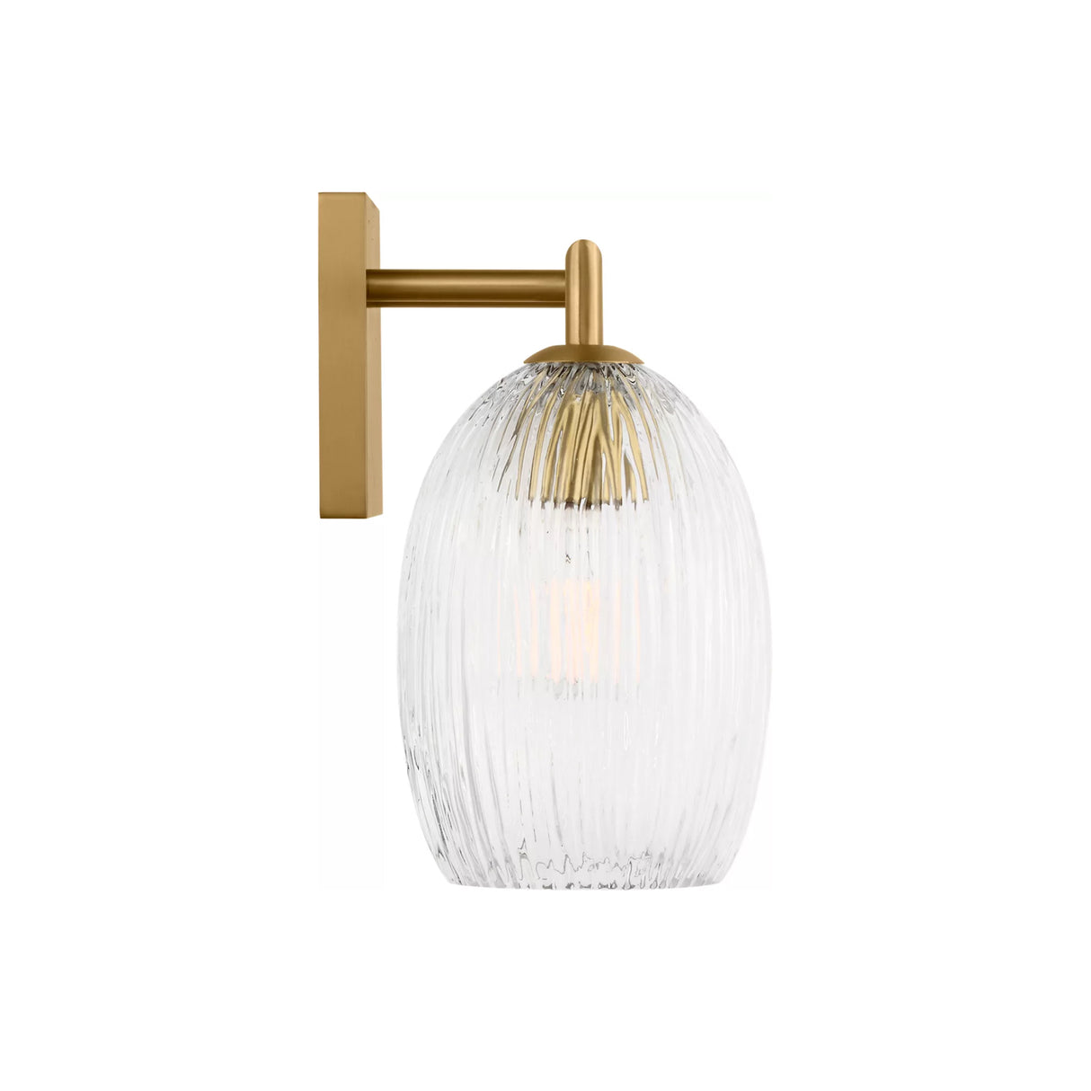 Fiora 3 Light Vanity 27", Modern Brass