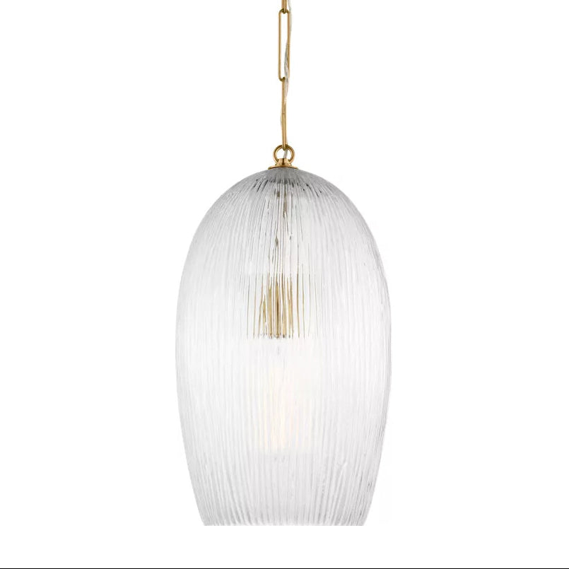 Fiora Pendant Light 11", Modern Brass