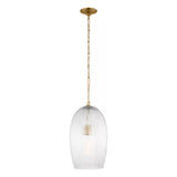 Fiora Pendant Light 11", Modern Brass