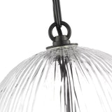 Fiora Pendant 11", Aged Iron