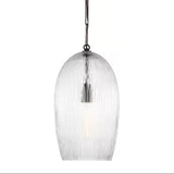 Fiora Pendant 11", Aged Iron