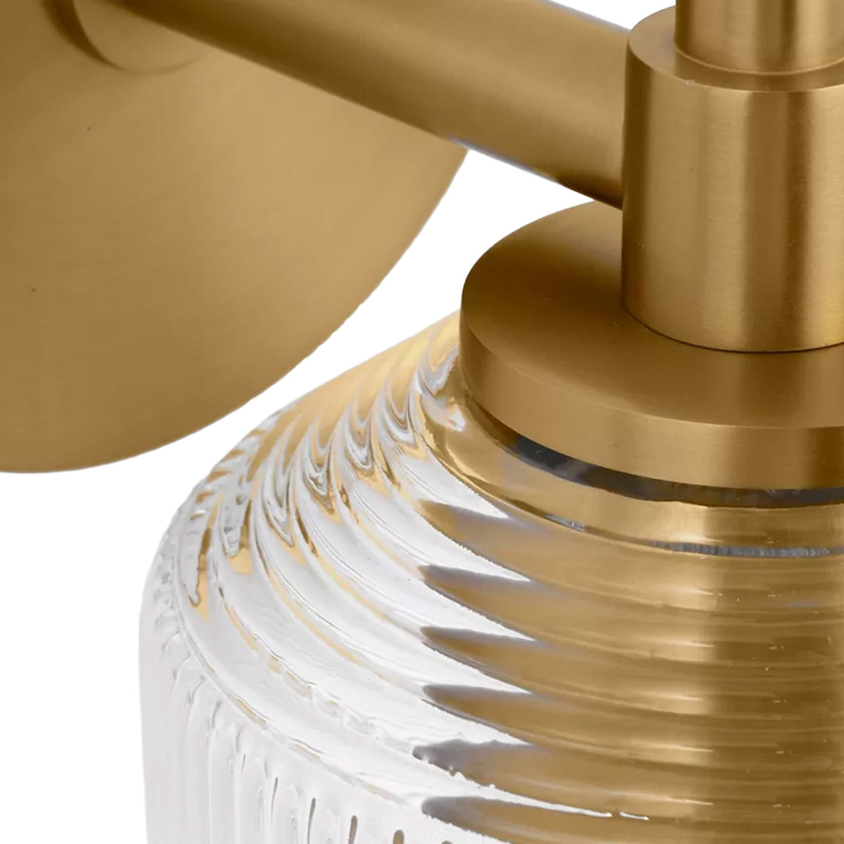 Lathan Wall Sconce 9", Modern Brass