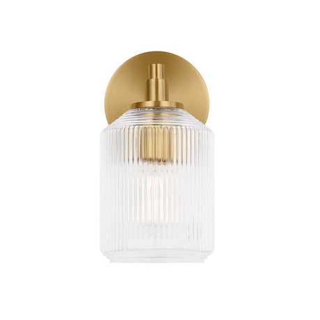 Lathan Wall Sconce 9", Modern Brass