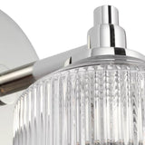 Lathan Wall Sconce 9", Polished Nickel