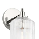 Lathan Wall Sconce 9", Polished Nickel