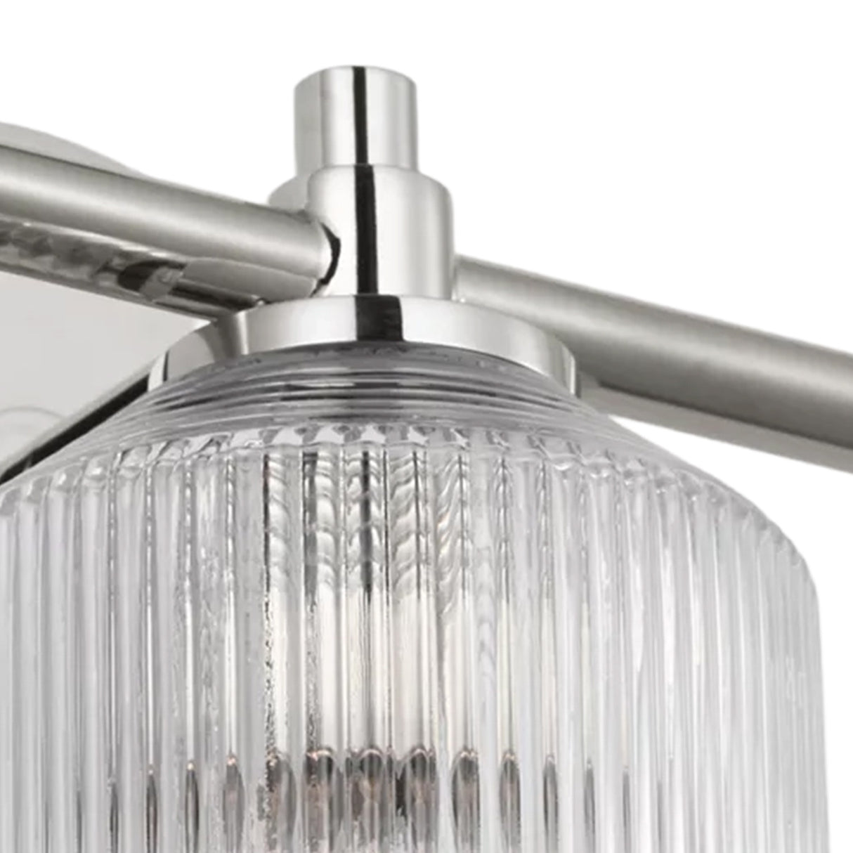 Lathan 3 Light Vanity 26", Polished Nickel
