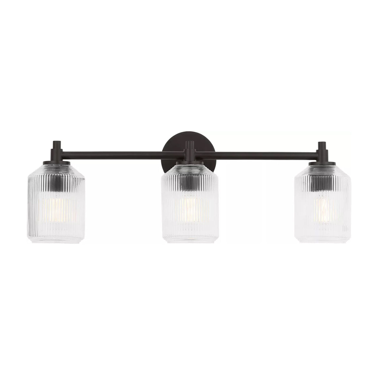 Lathan 3 Light Vanity 26", Aged Iron