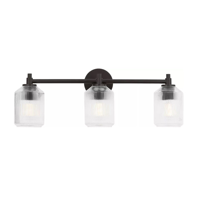 Lathan 3 Light Vanity 26", Aged Iron