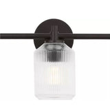 Lathan 3 Light Vanity 26", Aged Iron