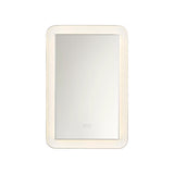 Hedley Rectangular LED Mirror 18" x 27", Polished Nickel