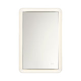 Hedley Rectangular LED Mirror 24" x 36", Polished Nickel