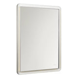 Hedley Rectangular LED Mirror 36" x 48", Polished Nickel