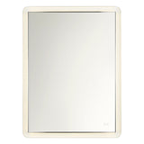 Hedley Rectangular LED Mirror 36" x 48", Polished Nickel