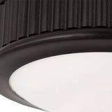 Bishop Extra Small LED Flush Mount 5", Aged Iron