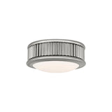 Bishop Extra Small LED Flush Mount 5", Polished Nickel