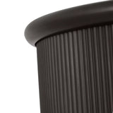 Bishop Medium Flush Mount 14", Aged Iron