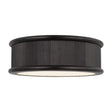 Bishop Large Flush Mount 18", Aged Iron