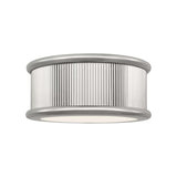 Bishop Medium Flush Mount 14", Polished Nickel