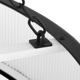 Bishop Ring Chandelier 27", Aged Iron