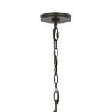 Bishop Ring Chandelier 27", Aged Iron