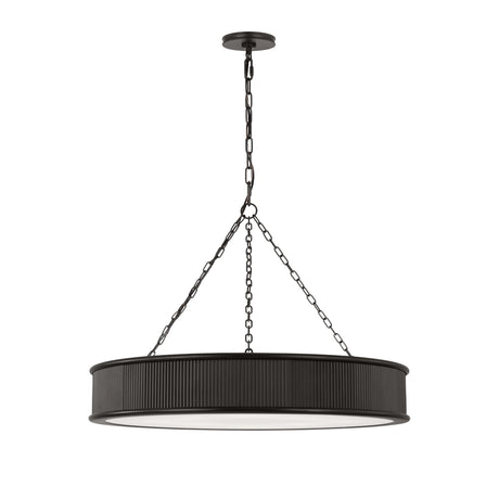 Bishop Ring Chandelier 27", Aged Iron