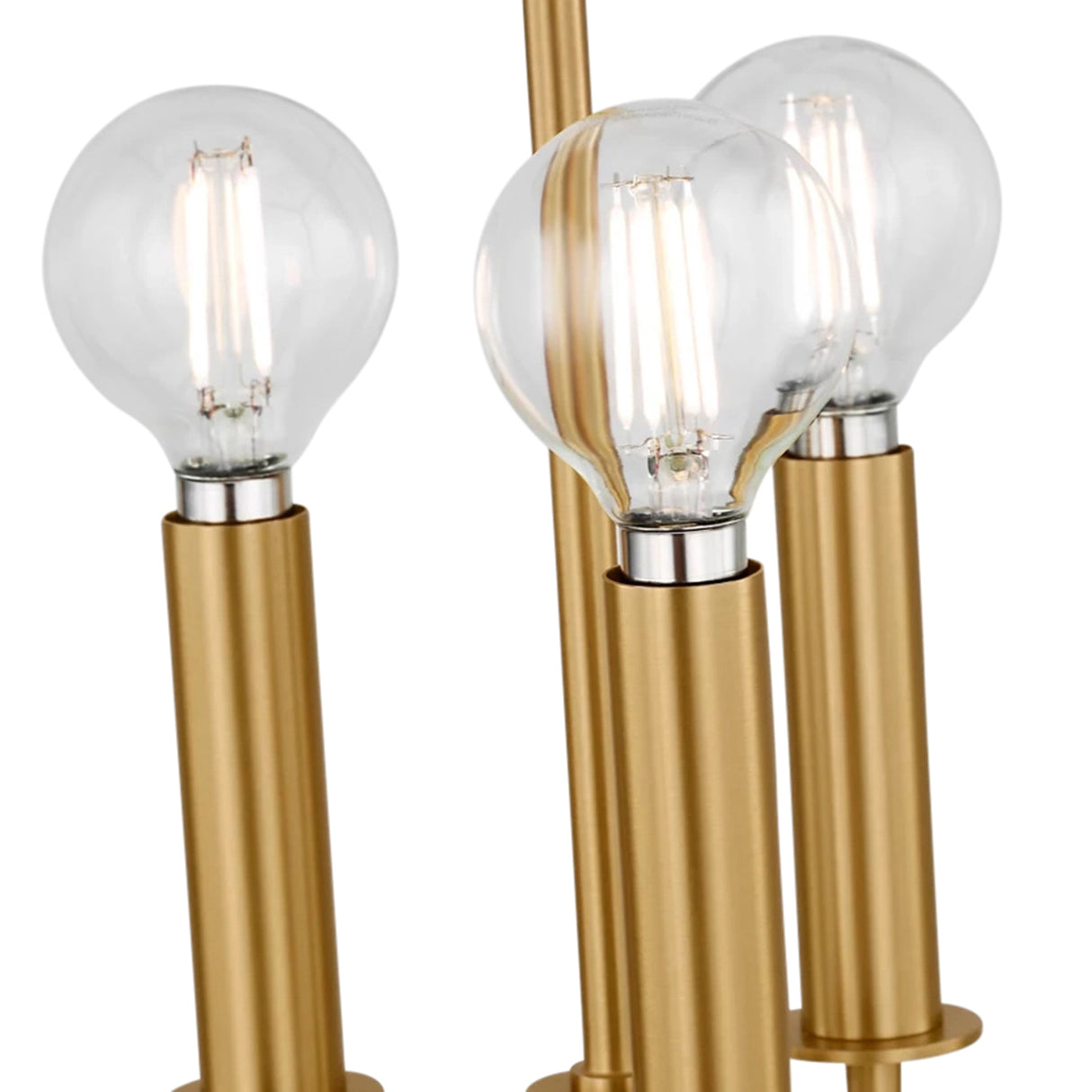 Cambria Small Lantern Pendant 14", Modern Brass